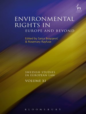 cover image of Environmental Rights in Europe and Beyond